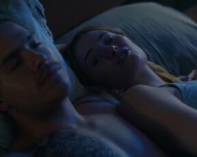 Virginia Gardner hot nude - Beautiful Disaster (2023) sexy scene