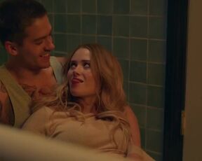 Virginia Gardner hot nude - Beautiful Disaster (2023) sexy scene