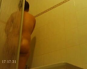 Hidden camera in the shower