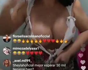 Funny Nip Slip Instahram Hot girl live video