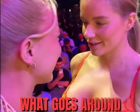 Women's MMA. Hot GIRLS Underwear Pre-Sparing