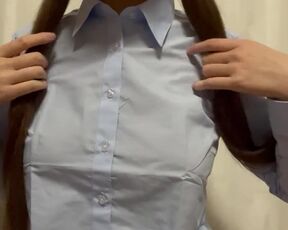 Joy Bags private very first-timer immense tits Girl college school lady