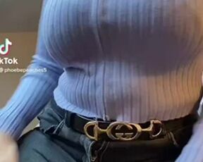 Busty Babe from TikTok Nude Challenge