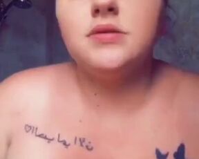 Stomping big titties in a TikTok