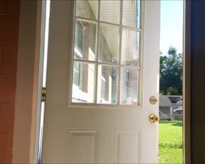 Getting locked out of my building nude