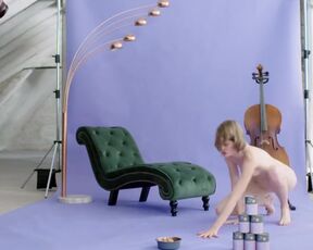 Alexandra Sagurna, Anne Thoemmes nude - Fluffy Tales (2021) Topless model scene