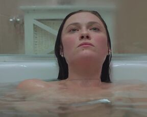 Mãlina Manovici nude - A Higher Law (2021) Bathroon nude & Sex car scenes