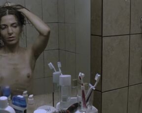 Carmen Lopazan nude - Cealalta Irina (2009) topless scenes