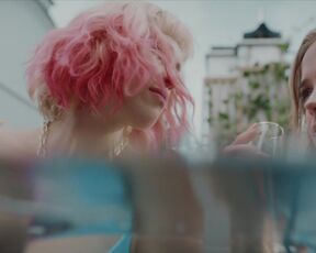 Helena Englert, Katarzyna Gałązka sexy - Bring Back Alice (2023) s01e04 bikini lesbian scene