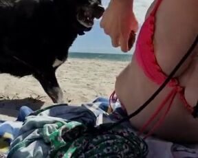 Beach nipple slide POV SEX it's our very first rendezvous and I don't know my hooter's out. Your draining it while I'm talk