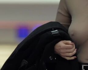 biz apparel and subordination - sans brassiere and open half-top