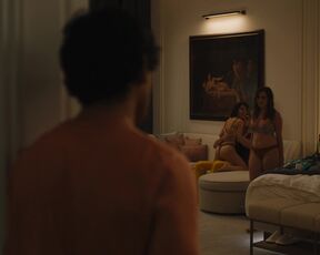 Meghann Fahy, Beatrice Grannò, Simona Tabasco - The White Lotus s02e03-04 (2022) sexy scenes
