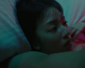 Helena Hsu, Yu-Xuan Wang - Little Blue (2022) nudity scene from the movie