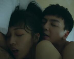 Helena Hsu, Yu-Xuan Wang - Little Blue (2022) nudity scene from the movie