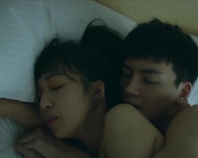 Helena Hsu, Yu-Xuan Wang - Little Blue (2022) nudity scene from the movie