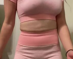 The muscly stunner dropped her hard melons and shook them ideally by twosexyasians - Topless TikTok