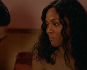 Zoe Saldana hot - From Scratch s01e01e02e07 (2022) Sex Scenes