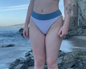 Plane woman displays her boobies on the beach to find a plower for the evening by summerstone - TIKTOK NAKED GIRL