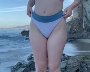 Plane woman displays her boobies on the beach to find a plower for the evening by summerstone - TIKTOK NAKED GIRL
