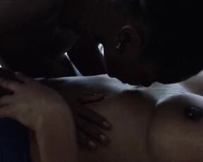 Camilla Damião, Ana Hilário nude - Mars One (2022) Lesbian Topless Scene from the movie