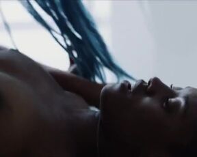 Camilla Damião, Ana Hilário nude - Mars One (2022) Lesbian Topless Scene from the movie