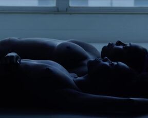 Camilla Damião, Ana Hilário nude - Mars One (2022) Lesbian Topless Scene from the movie