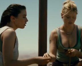 Grace Caroline Currey, Virginia Gardner - Fall (2022) Thriller Scenes