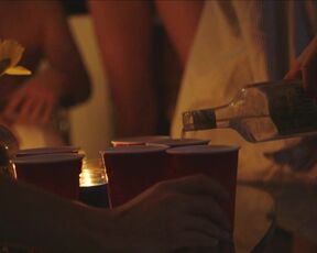 Caroline Lindy, Cleo Handler, Greta Titelman - Moon Party (2016) Hot Movie Scene