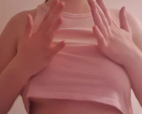 18yo teen massages big boobs