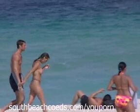 Naked Outdoors Florida Ladies Bare on the Beach