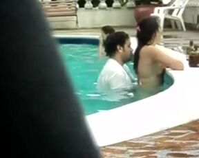 Fuck in the pool