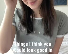 NSFW gal thinks the ideal garb for her is bare by perkyandpink - TikTok HOT