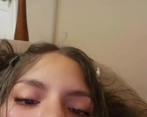 Hot Tits lying on the bed - Whenzzz