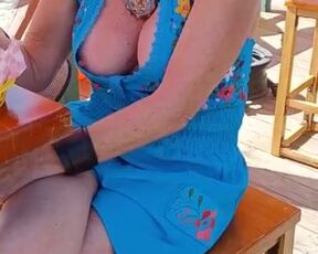 NIPPLE SLIDE IN PUBLIC!!