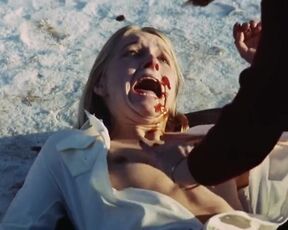 Julie Thilpot, Bonnie Neilson, Mira Pawluk topless- Cannibal Girls (1973) Classic naked scenes