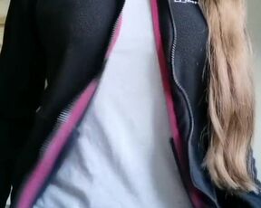 Bony baby displays off her petite melons in every incomprehensible situation by thepetitegeordie - NUDITY TIKTOK