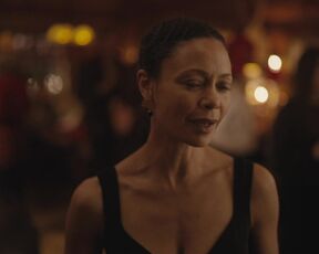 Thandiwe Newton - God's Country (2022) Naked Scene from the movie