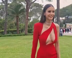 Nina Dobrev- Ample nudity dress (2022) Nude TV Movie Scene
