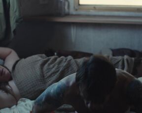 Shannon Moree Smith, Kelli Garner hot - What Josiah Saw (2021) nudity bed scene