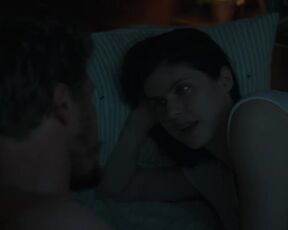 Alexandra Daddario sexy - Anne Rice's Mayfair Witches (2023)  s01-e01 Bedroom Scene