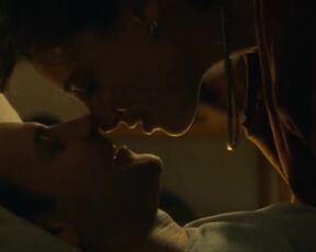 Jasmine Trinca, Camilla Lehmann - Supereroi (2021) Topless Scene from the movie