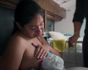 Unknown French Actress - A la vie (2021) Topless Movie Scene