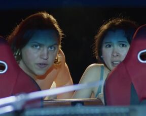 Lauren Goetz, Kaysea Hayes nude - Girl at the Window (2022) Horror Scene