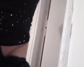 Voyeur Cam - Solo Small Tits Girl Masturbating (vertical video)