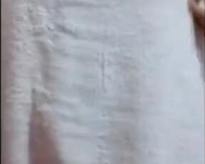 Towel Drop Tiktok Challenge. The best part is at the end (1 sec nudity)