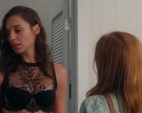 Sexy Isla Fisher, Gal Gadot Sexy - Keeping Up with the Joneses (2016) 