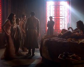 Hot actress Josephine Gillan Nude - Game Of Thrones s04e01 (US 2014) 