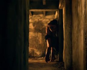 Hot scene Hanna Mangan-Lawrence, Cynthia Addai-Robinson Nude - Spartacus (2012) s2e7-9 