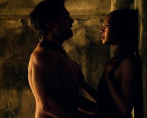 Hot scene Hanna Mangan-Lawrence, Cynthia Addai-Robinson Nude - Spartacus (2012) s2e7-9 