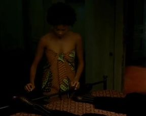Hot celebs video Thandie Newton Nude - Besieged (UK-IT 1998) 